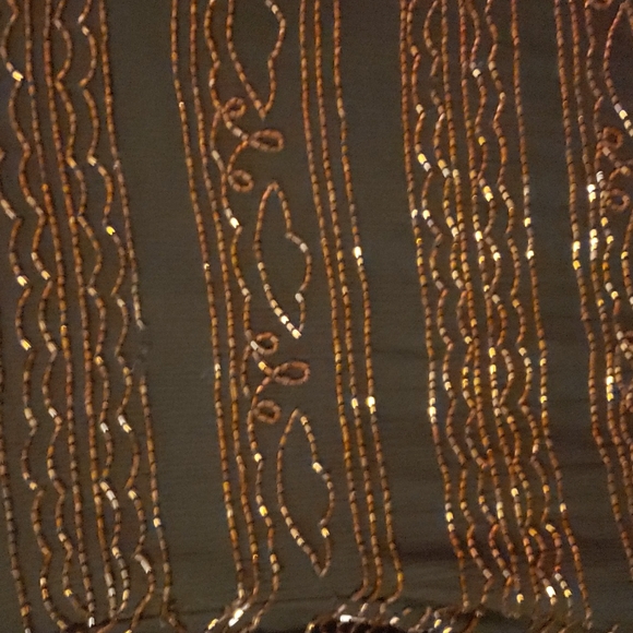 Vintage Silk Sequins Creative Creations Top - Picture 2 of 6